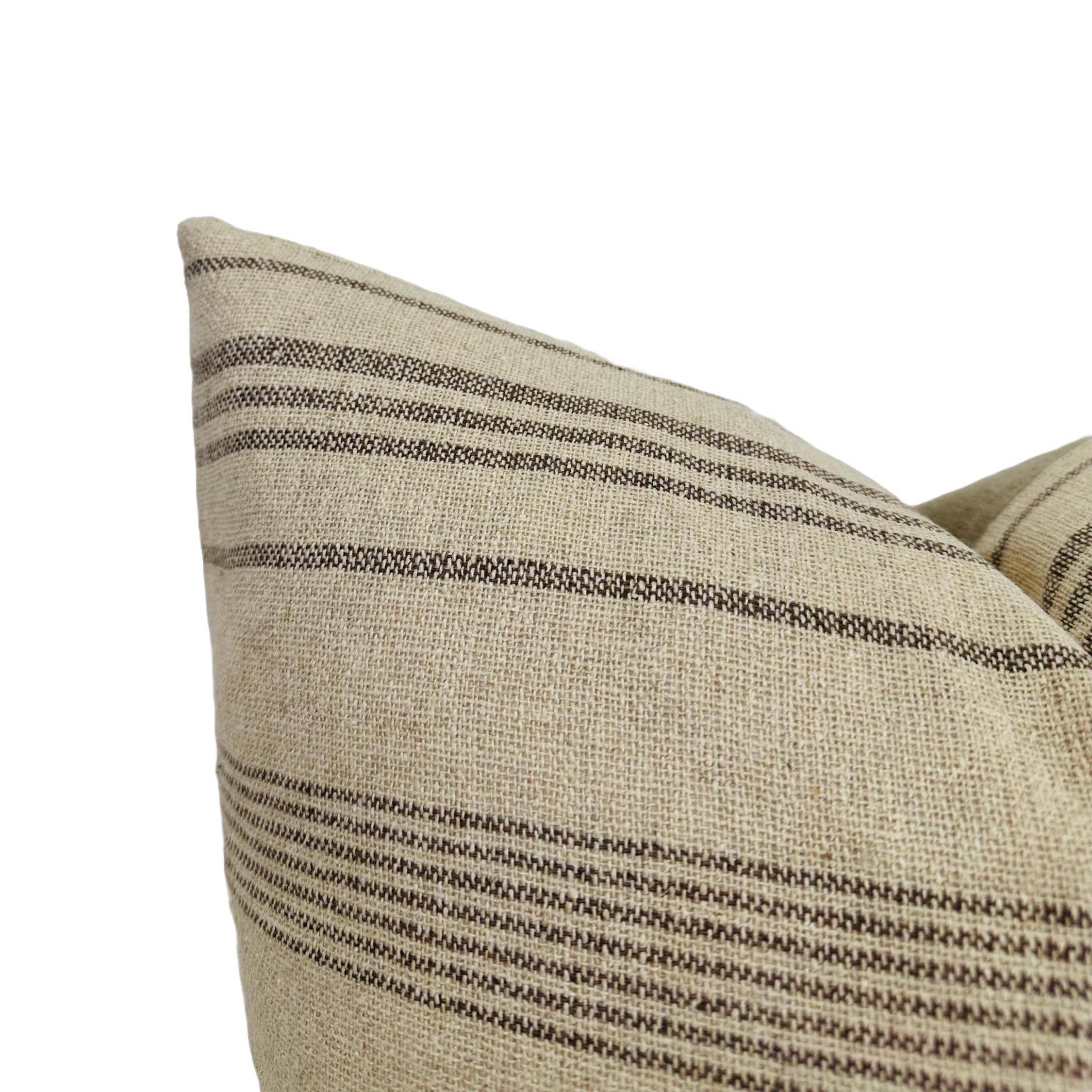 Premium George Striped Pillow Cover - Soft & Stylish Decorative Throw Pillow Case for Sofa, Bed, Couch - Home Decor & Living Room Accent