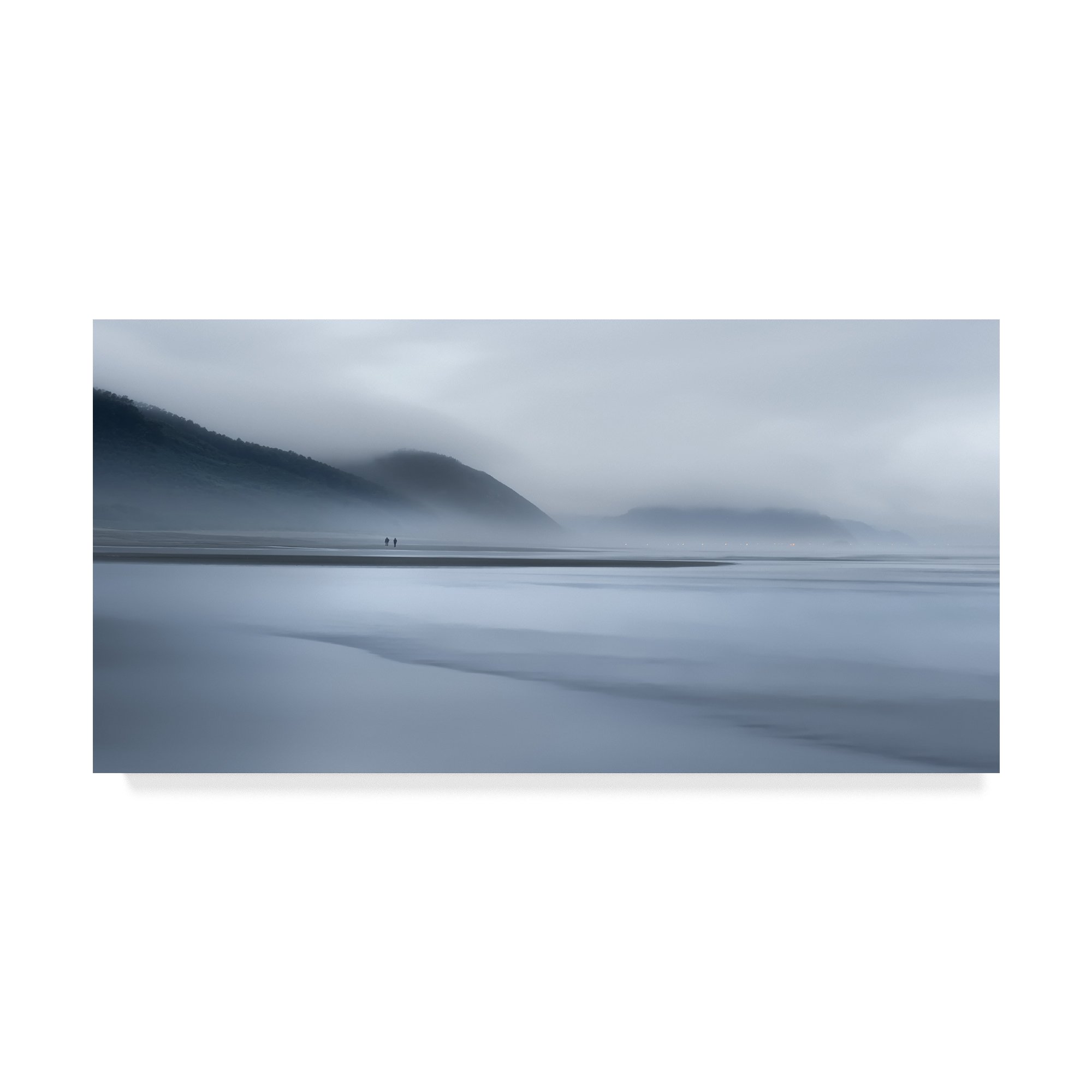 Trademark Fine Art 'Summer Has Gone' by Jesus M Garcia - 24x47 Inch Multicolor Canvas Wall Art - Perfect for Living Room, Bedroom & Office Decor