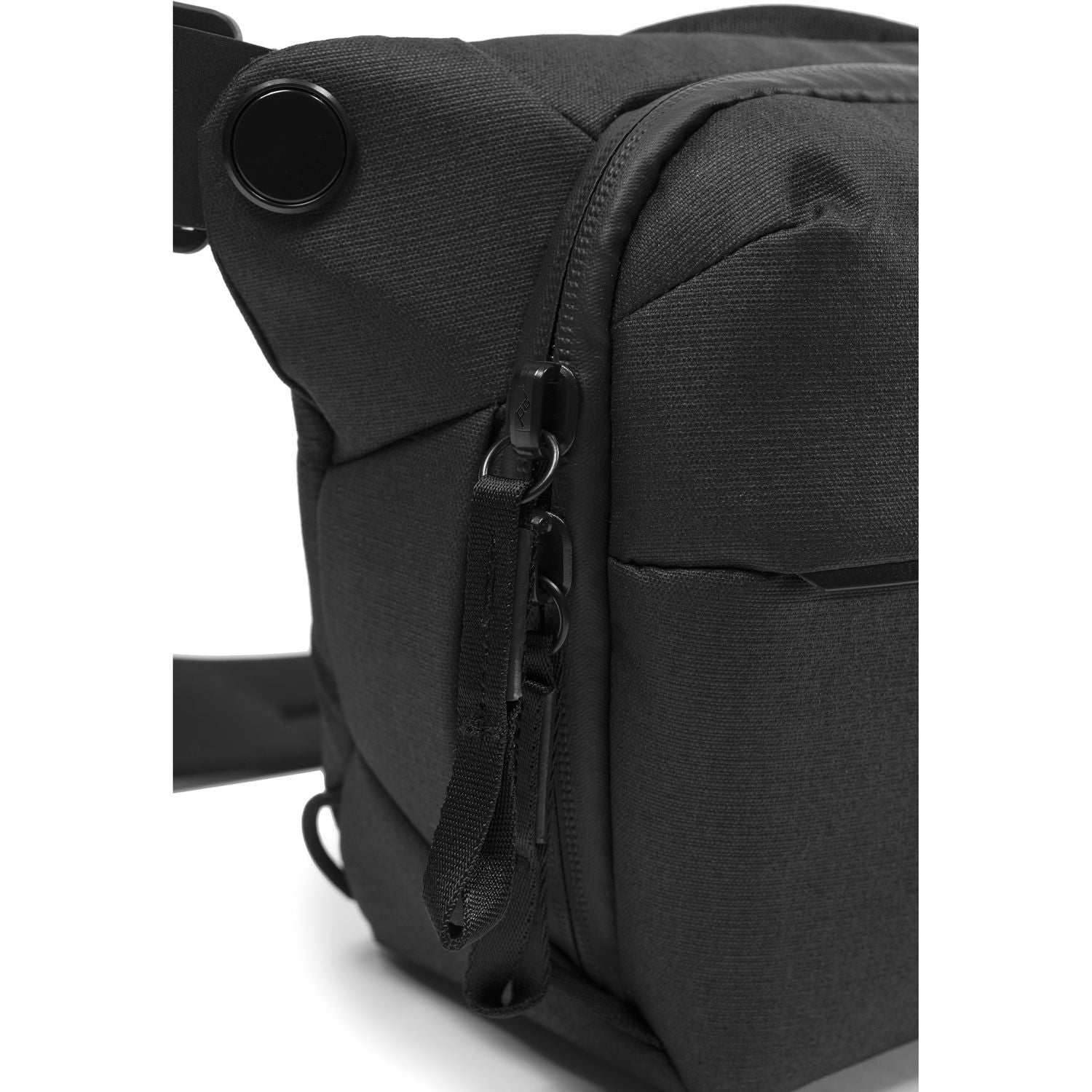 Peak Design Everyday Sling V2 6L Backpack - Compact Camera Bag for DSLR & Mirrorless - Waterproof & Durable (Black) - Perfect for Travel, Hiking & Urban Commute