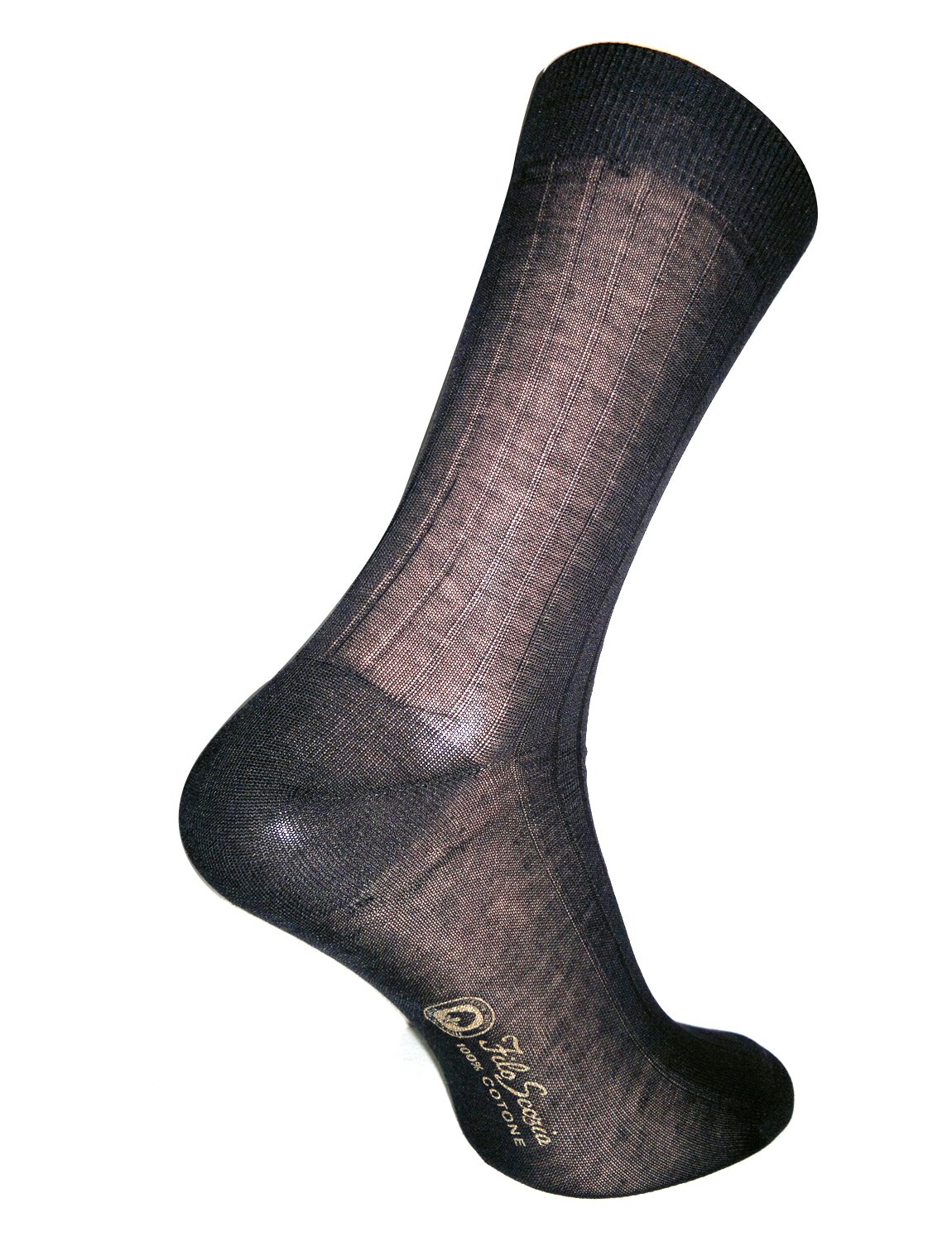 Daniel Jacob Men's 6 Pairs Cotton Socks - 100% Breathable Striped Crew Socks for Casual, Work & Sports - Comfortable Everyday Socks for Men