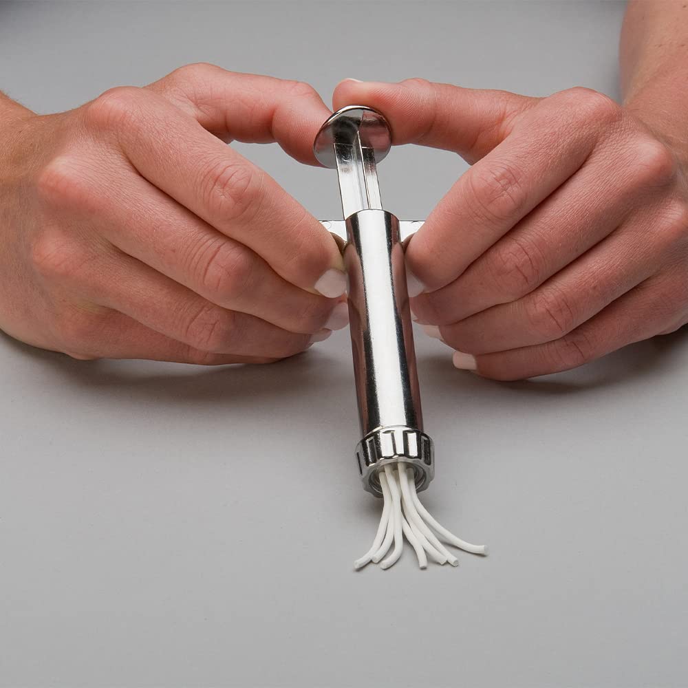Sculpey Tools Clay Extruder 20-Piece Set - Die Cast Steel Construction for Polymer Oven-Bake Clay - Perfect for DIY Crafts, Jewelry Making & Home Decor Projects - Ideal for Beginners to Advanced Artists