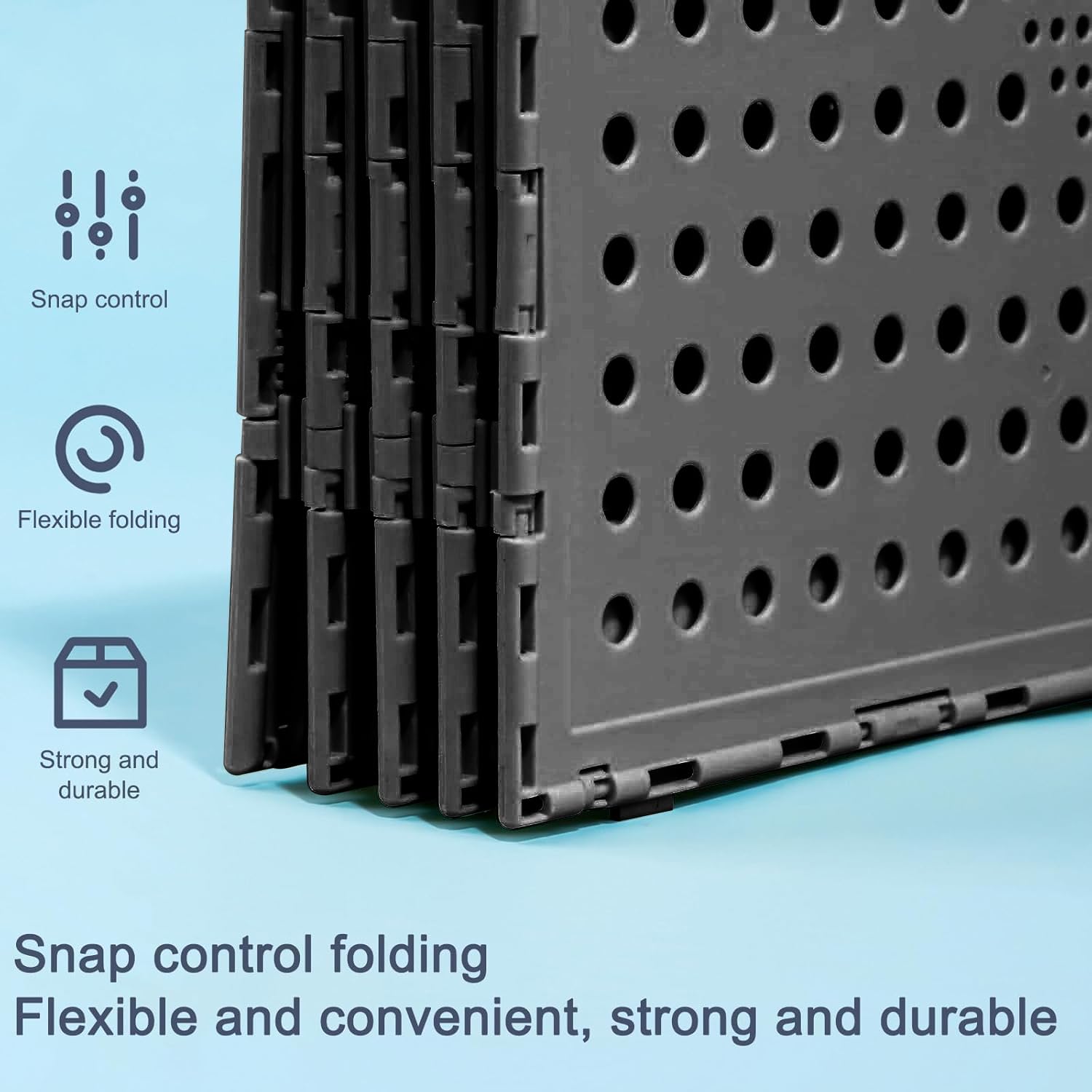 Deli Collapsible Magazine File Holder - 4 Vertical Compartment Adjustable Desk Organizer | Sturdy Binder Storage for Office, School & Home (Black) | Perfect for Organizing Documents, Books & Office Supplies