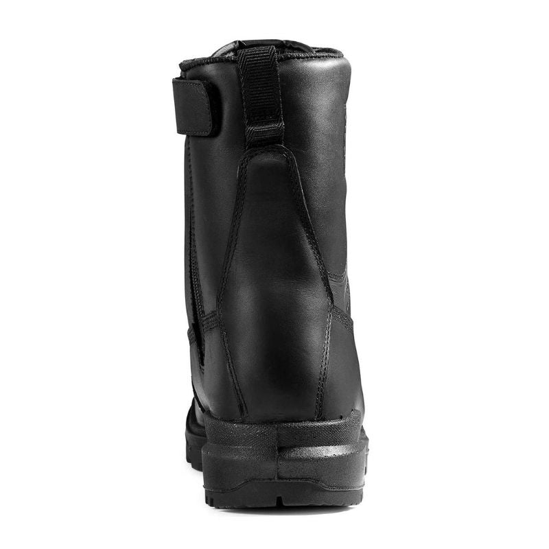 Kodiak ProWorker MASTER Men's 8 Inch Composite Toe Work Boots with Side Zip - Black (KD0A4TECBLK) | Waterproof Safety Shoes for Construction, Warehouse & Outdoor Work | Heavy Duty Non-Slip Work Boots for Men