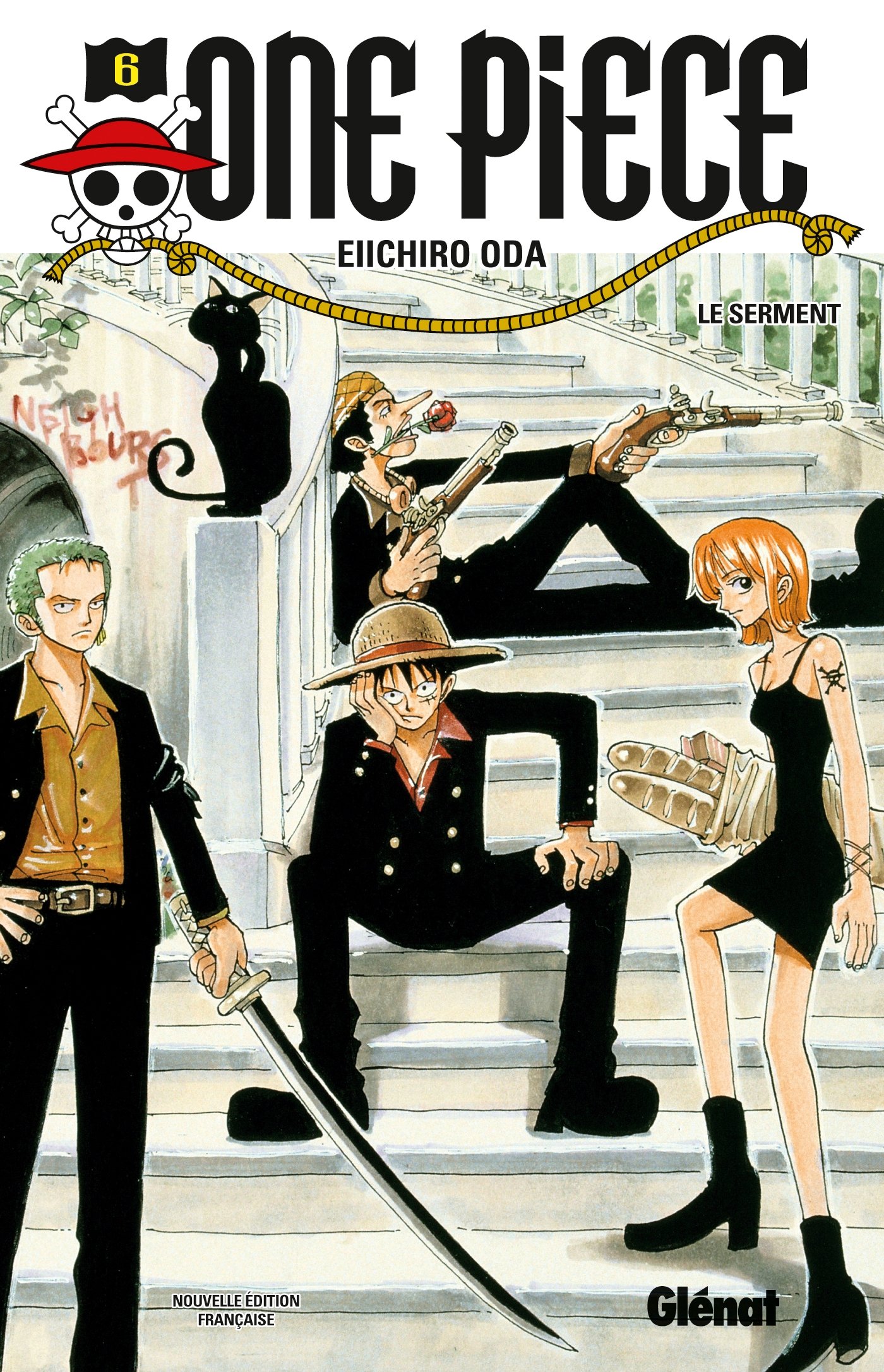 Original One Piece Vol.6 The Oath - French Edition | Manga Comic Book for Teens & Adults | Perfect for Anime Fans, Collectors & Gift Giving