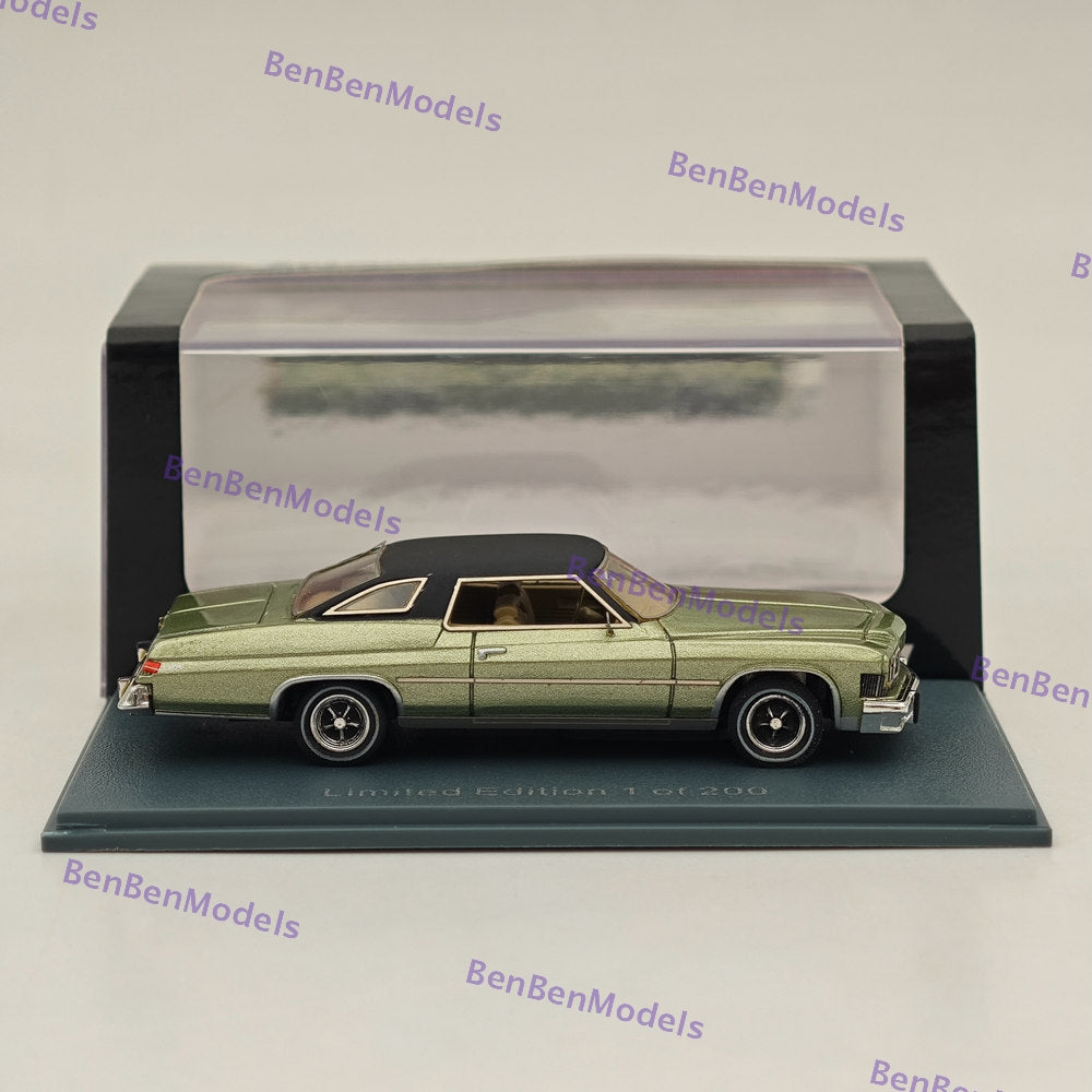 1/87 NEO SCALE MODELS Buick LeSabre HT Coupe Resin Car - Limited Edition Collectible Green Diecast Model - Perfect for Car Enthusiasts, Display Cases & Diorama Scenes