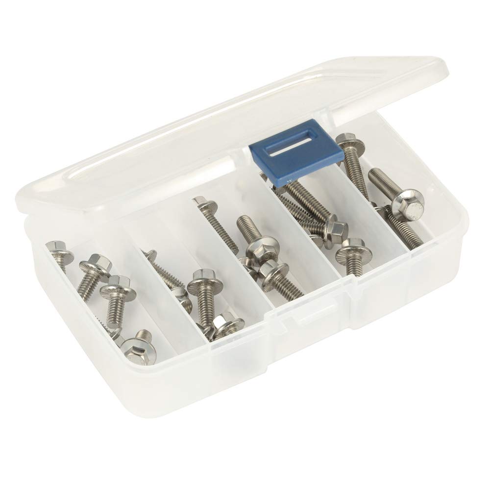 Stainless Steel M6 Flanged Hex Bolts (25 PCS) - for DIY & Machinery