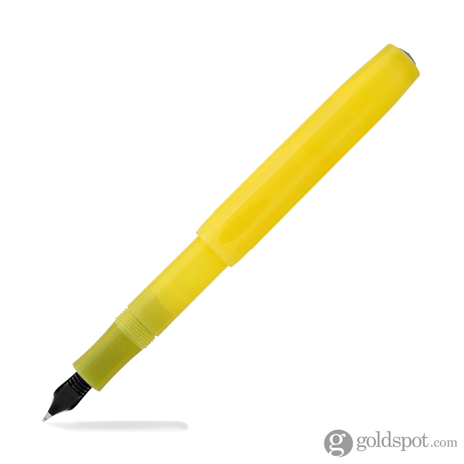 Kaweco Frosted Sport Fountain Pen - Banana Color | Smooth Writing Fountain Pen for Journaling, Note Taking & Calligraphy | Premium German Design for Students & Professionals