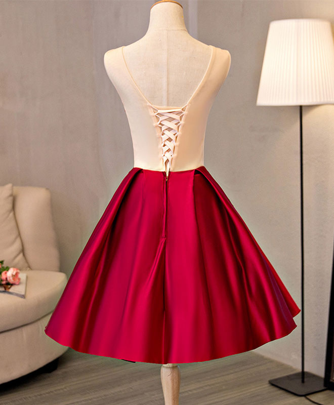 Elegant A-Line Lace Short Prom Dress for Women - Perfect for Homecoming, Cocktail Parties & Special Occasions