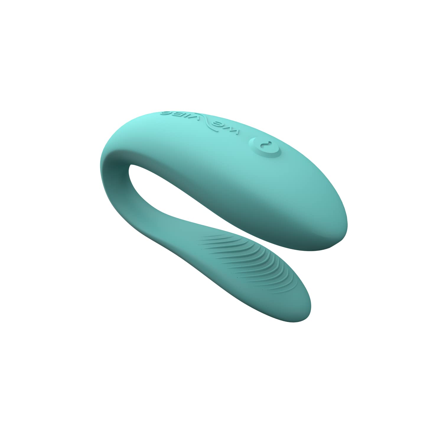 We-Vibe Sync Lite Couples Vibrator - Rechargeable App-Controlled Wearable Adult Toy for Dual G-Spot & Clitoral Stimulation with 10 Vibration Speeds | Perfect for Long-Distance Play, Couples Bonding & Solo Pleasure | Aqua Blue