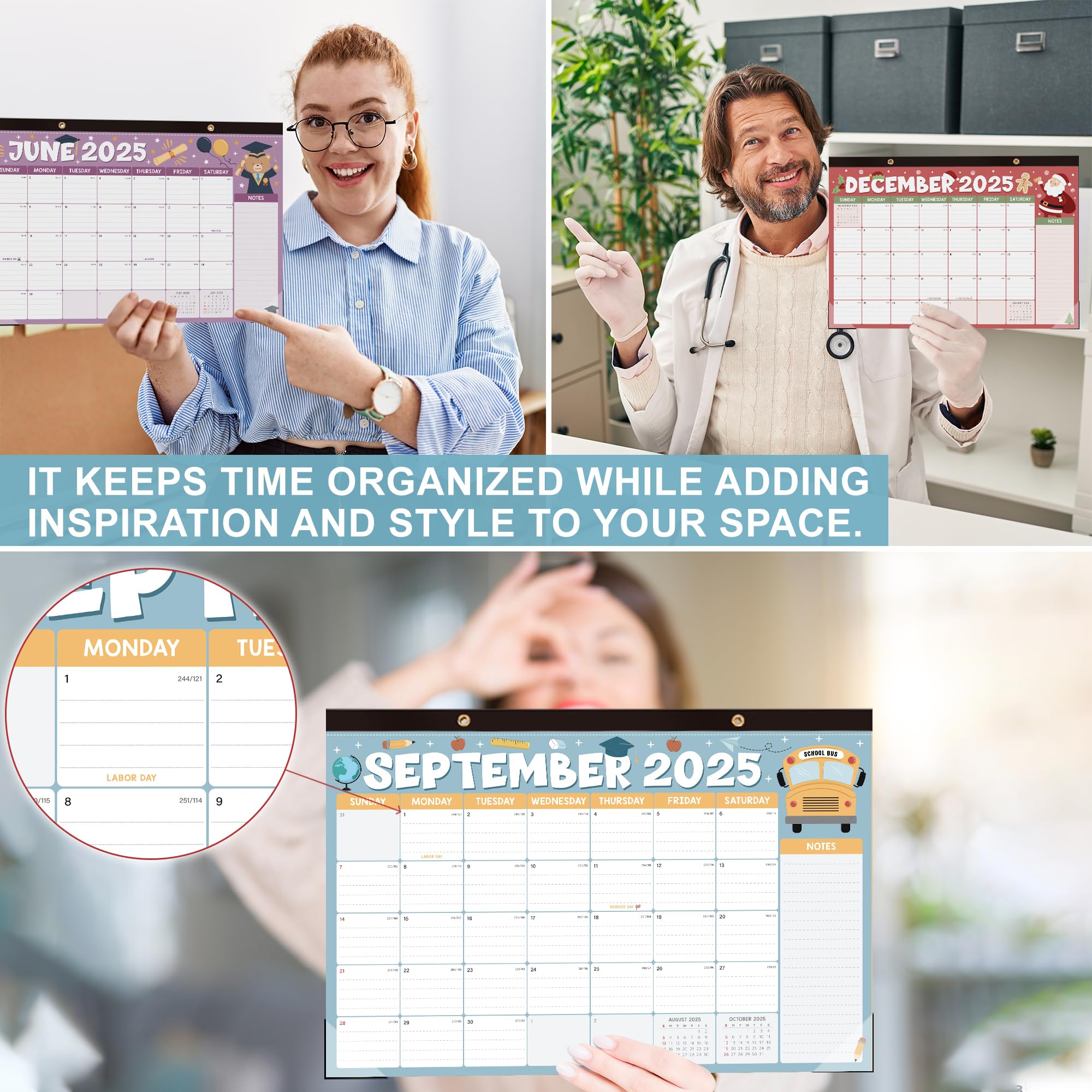 2025-2026 Large Desk Calendar (17