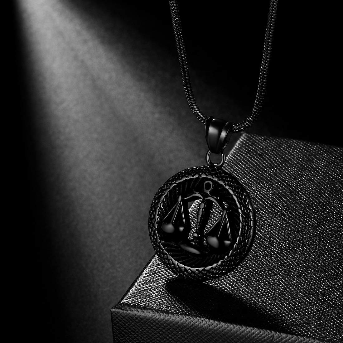 12 Zodiac Necklace - 316L Stainless Steel Constellation Pendant for Men & Women | Birthday Gift & Astrology Jewelry