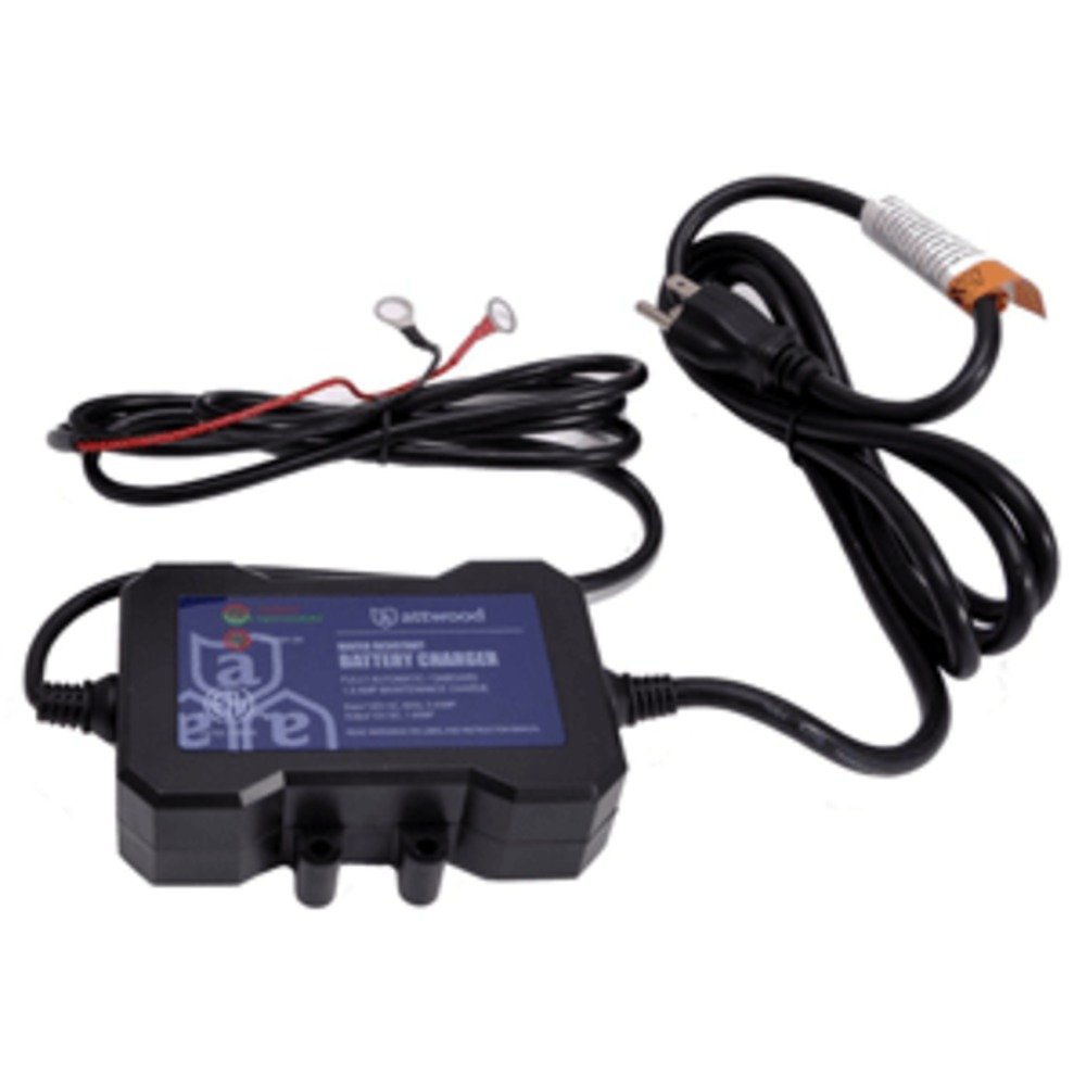 Attwood Marine Battery Maintenance Charger - 12V/6V Smart Charger with 1-Year Warranty - Perfect for Boats, RVs & Outdoor Power Equipment