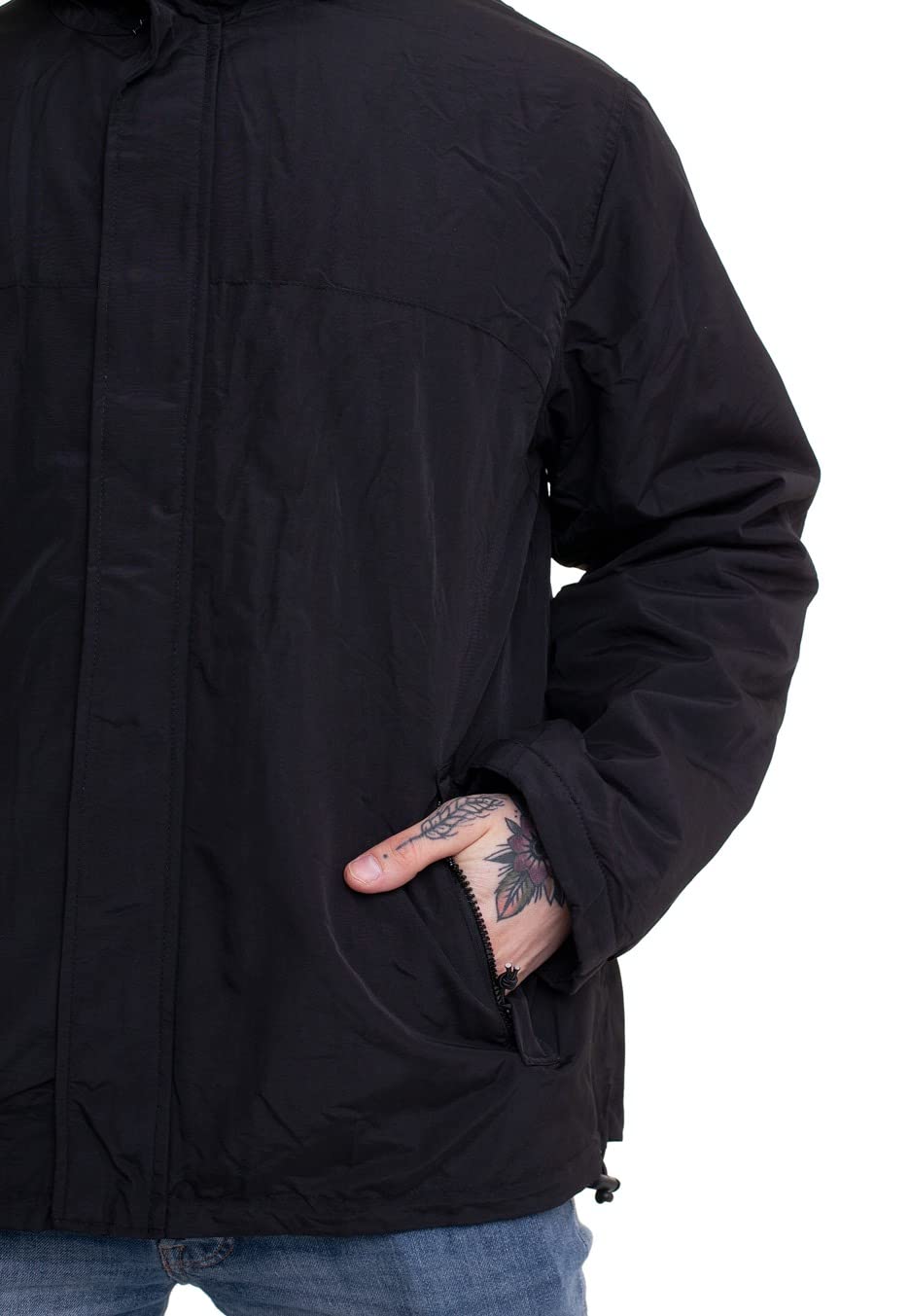Men's Jacket - Lightweight Waterproof Windbreaker for Outdoor Hiking & Travel | Perfect for Camping, Running & Everyday Wear