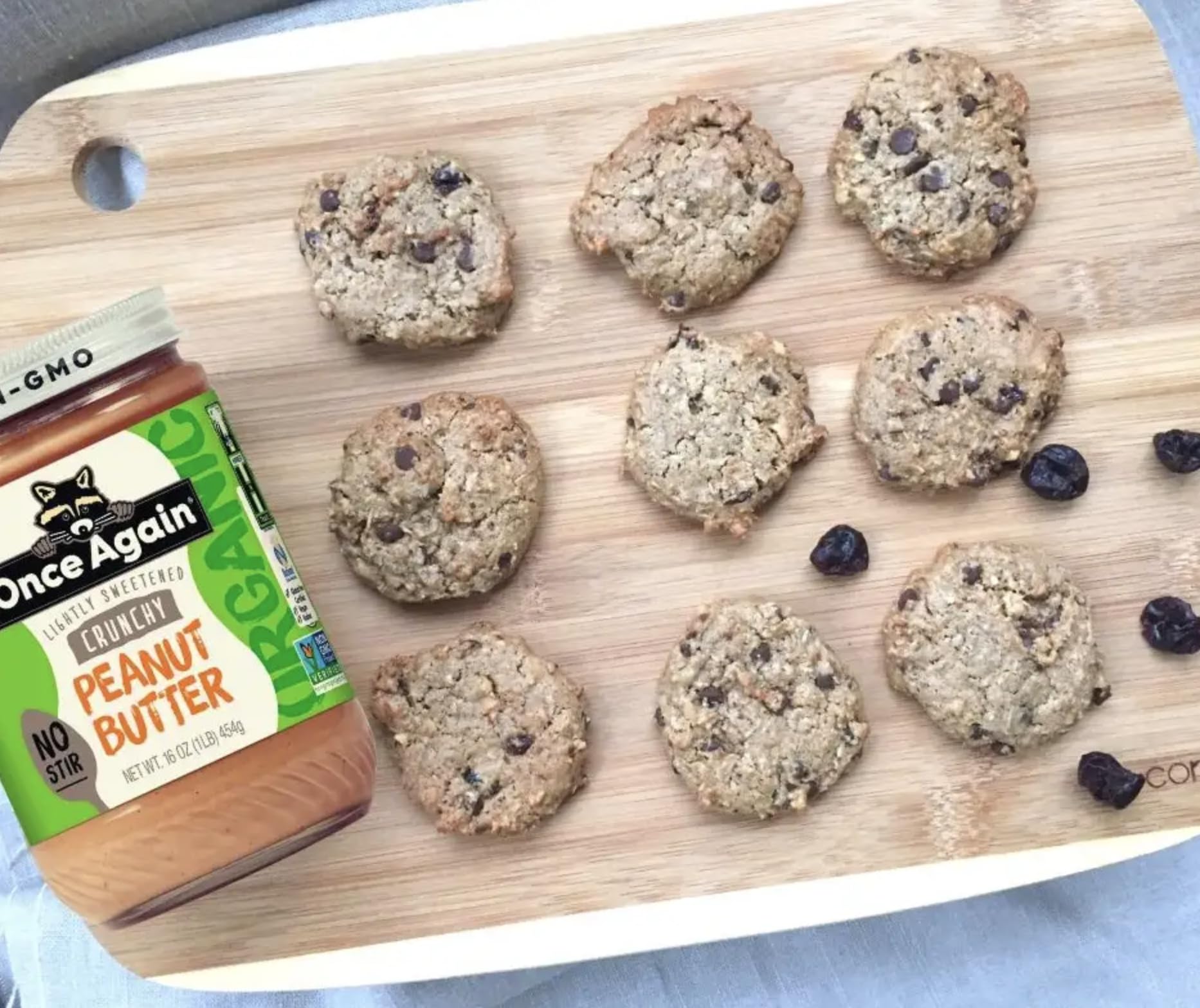 Once Again Organic Crunchy Peanut Butter, 16oz Jar - No Stir, Lightly Sweetened & Salted - USDA Organic, Gluten Free, Vegan, Kosher Certified - Case of 12 - Perfect for Sandwiches, Smoothies & Healthy Snacks