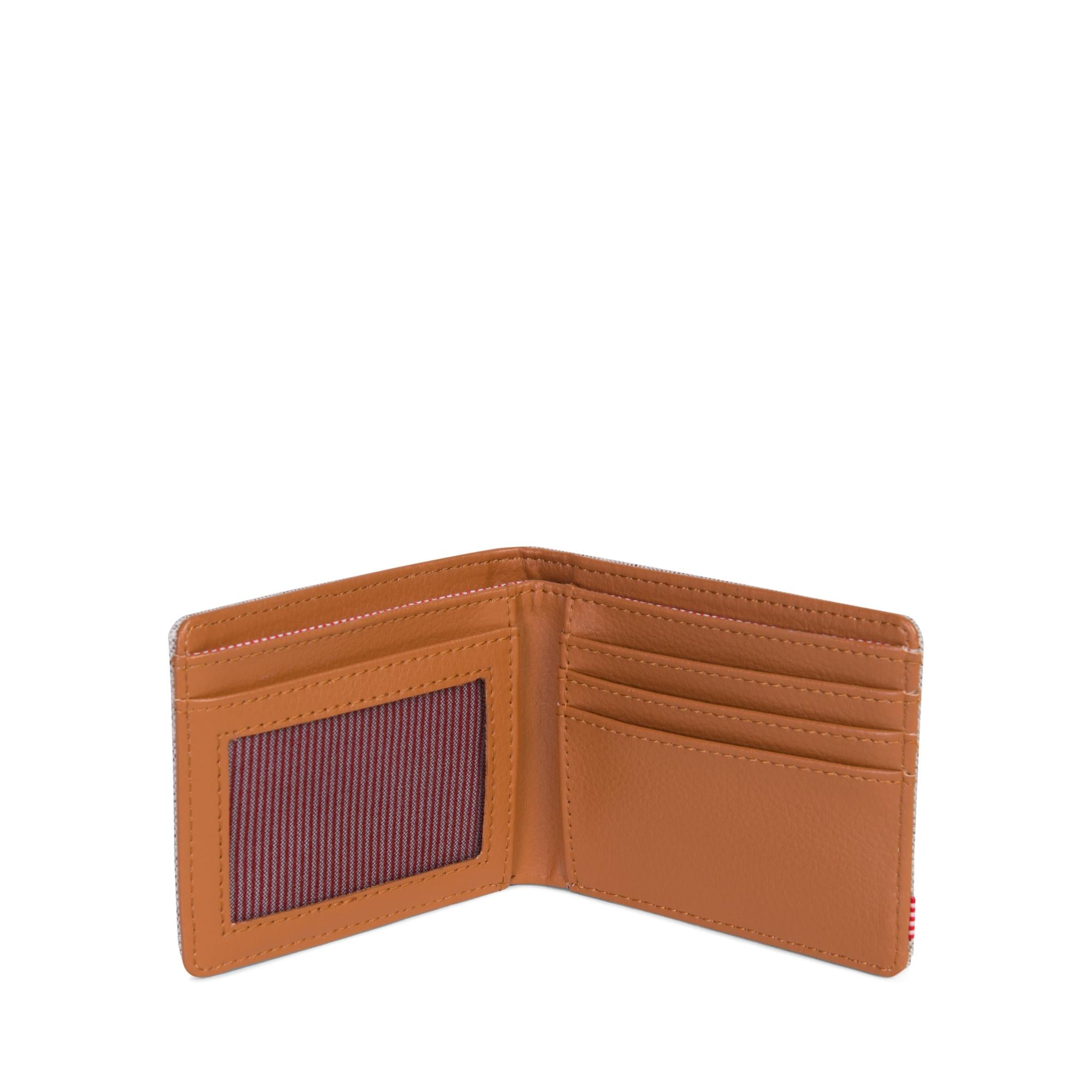 Herschel Hank Wallet - Slim RFID Blocking Bifold Wallet for Men & Women - Light Grey - Perfect for Travel, Work & Everyday Use