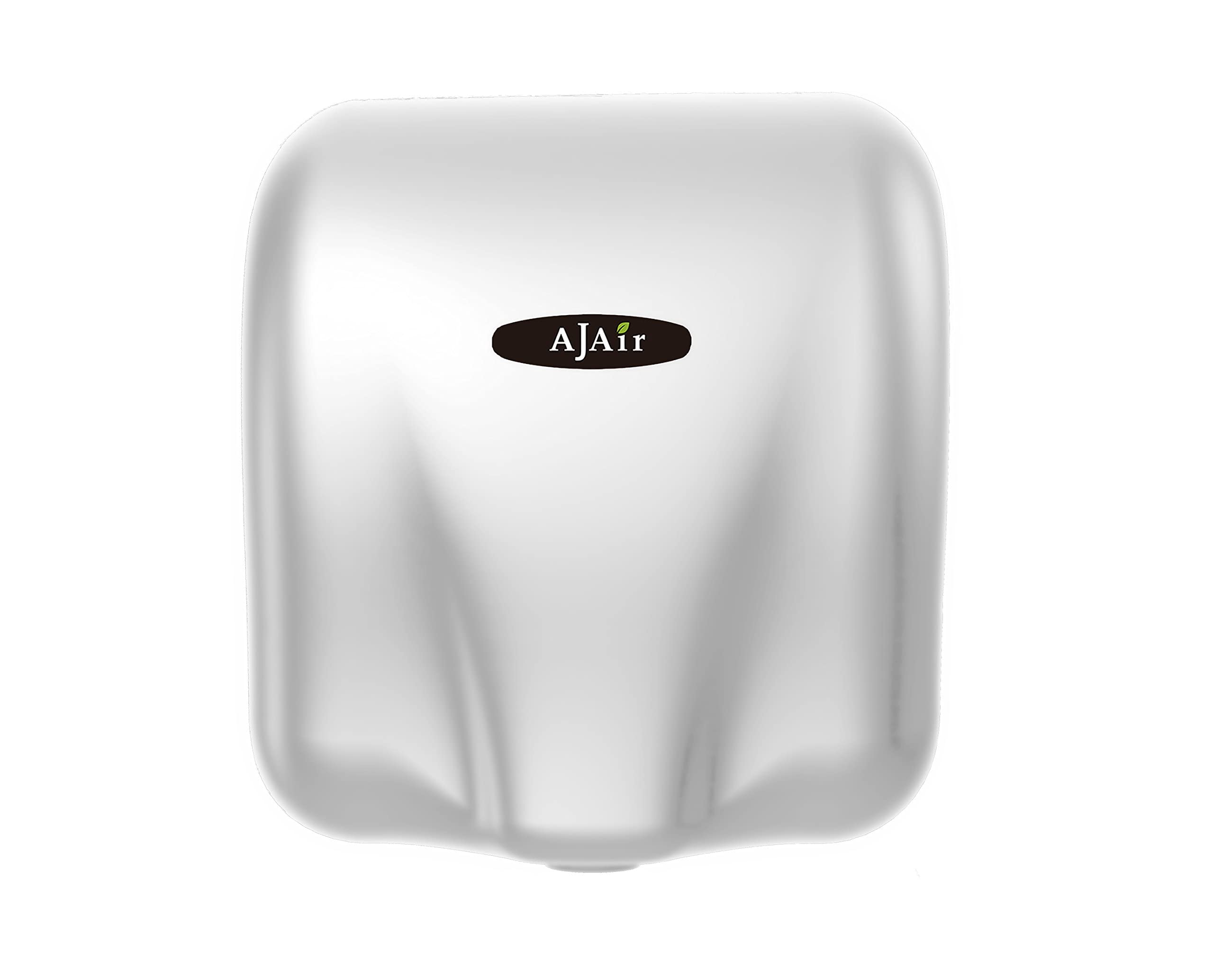 AjAir® Commercial Hand Dryer - 1800W High Speed Automatic Heavy Duty Hand Dryer, White - Perfect for Restrooms, Kitchens, and High-Traffic Public Spaces