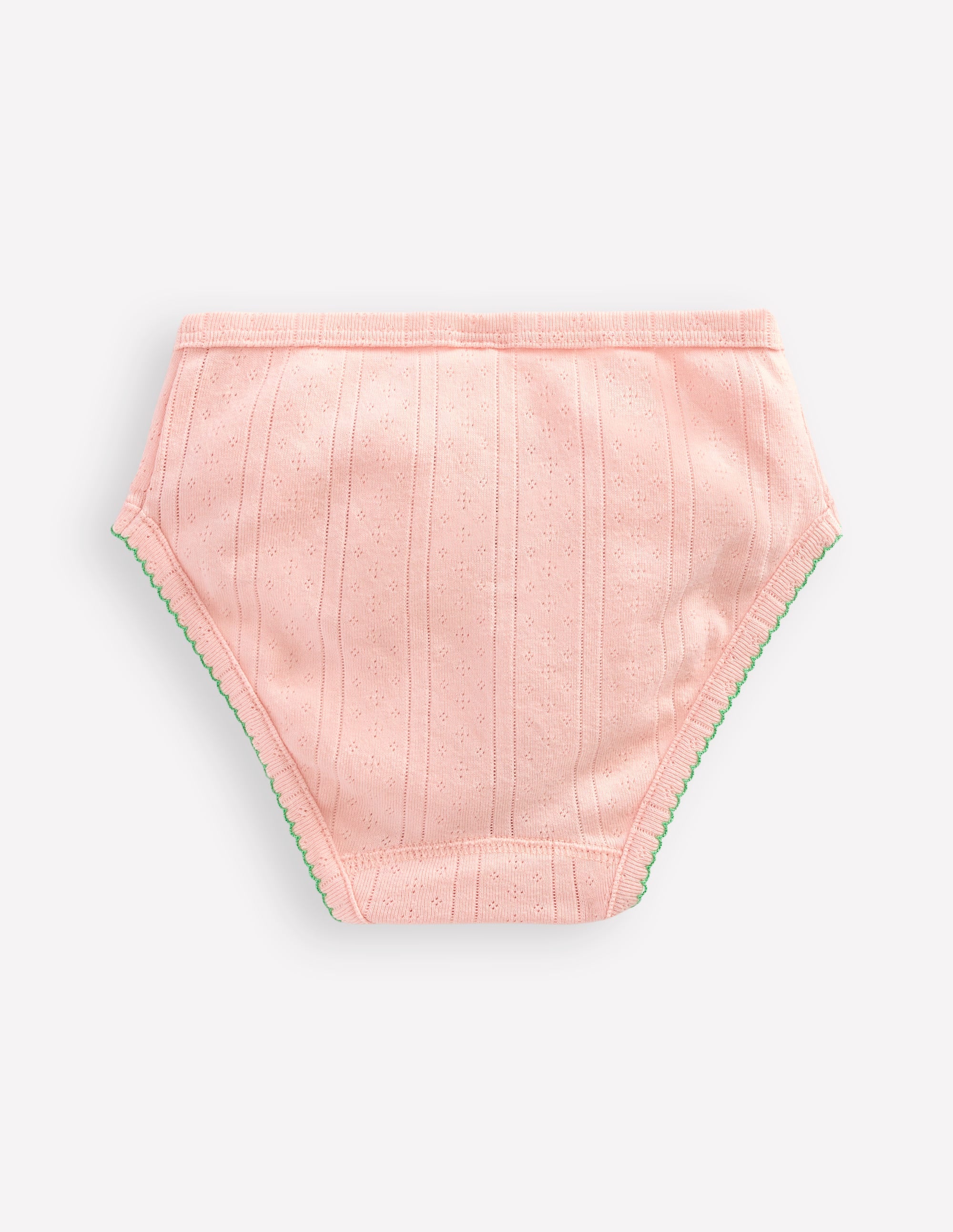 7 Pack Women's Underwear - Soft Pointelle Stripe Cotton Panties for Everyday Comfort | Perfect for Work, Travel & Lounge Wear