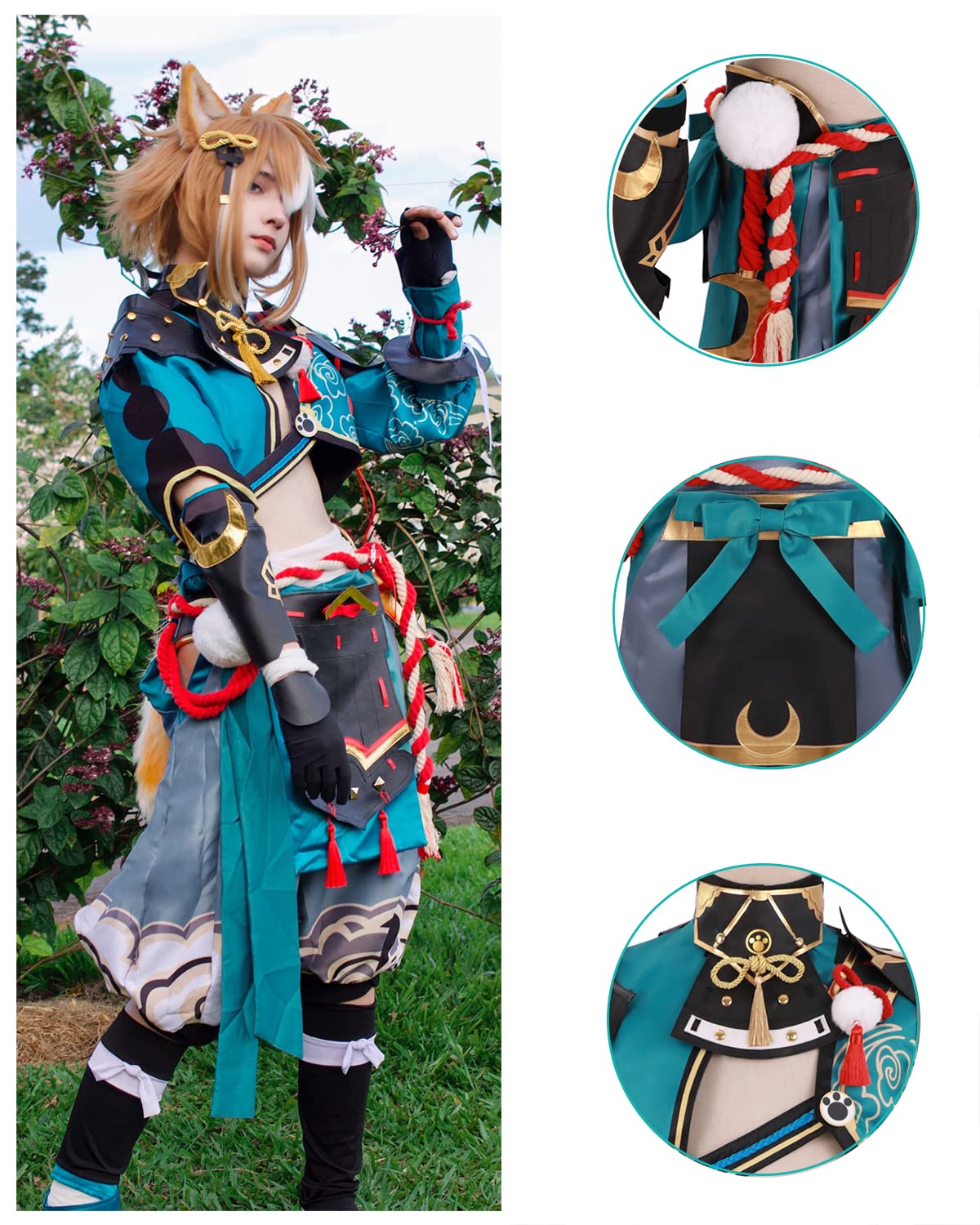 Genshin Impact Cosplay Costume for Women - Anime Game Character Outfit | Halloween, Cosplay Events & Conventions