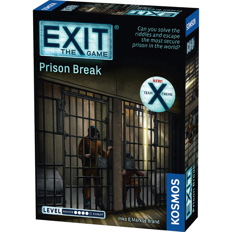Escape Room Board Game - Exit: The Game – Prison Break Strategy Puzzle for Adults & Teens – Perfect for Family Game Night & Party Entertainment