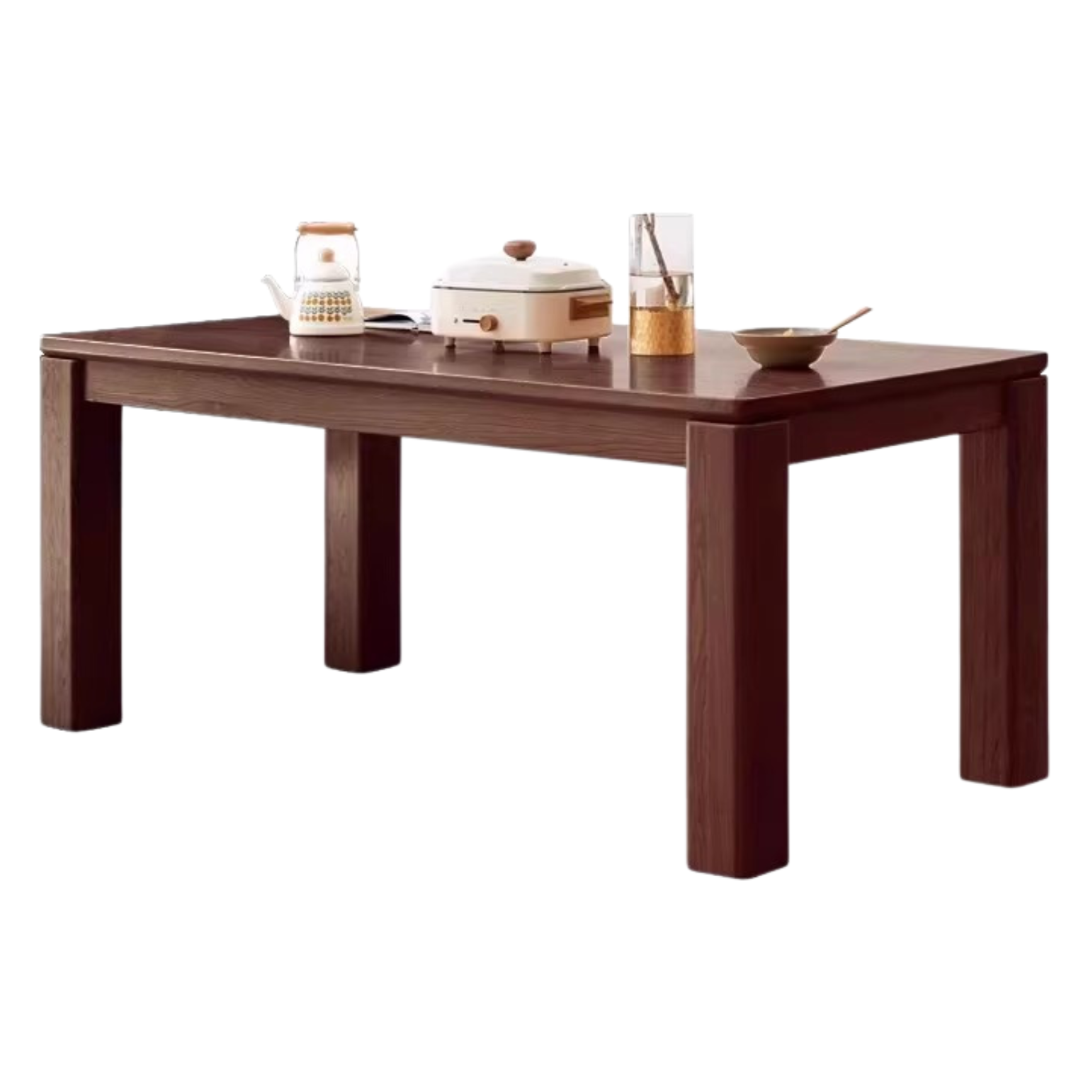 70.9x35.4x29.9 inch / 180x90x76 сm / Walnut Color / Dining table