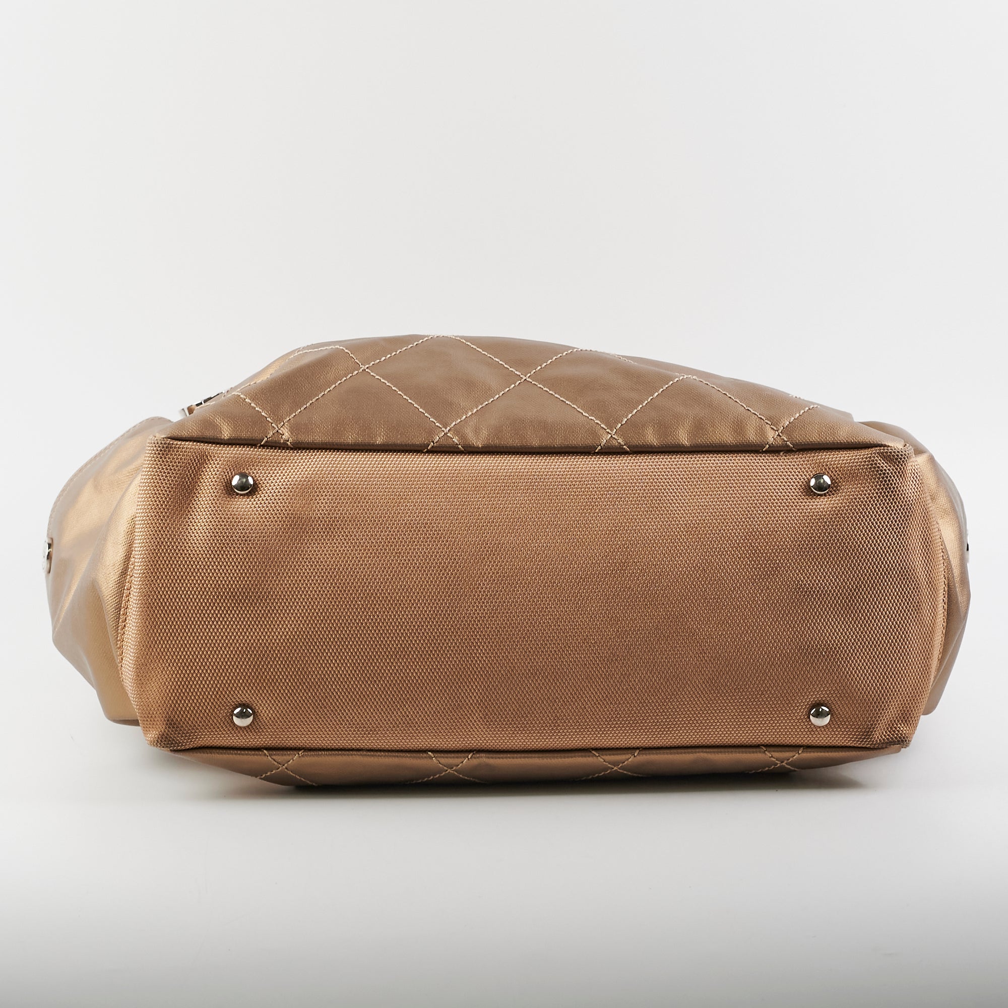 Chanel Bronze Leather Tote Bag for Women - Luxury Designer Handbag for Work, Travel & Everyday Use