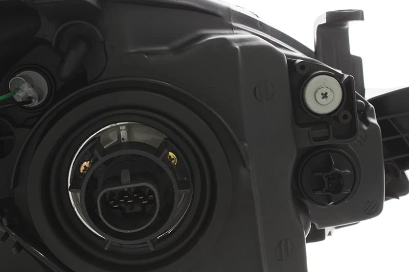 Mitsubishi Lancer Headlights Replacement Set - Halogen Black Trim Headlamp Assembly for 2004 2005 2006 2007 Models (Driver & Passenger Side) | Perfect for Night Driving & Auto Upgrades