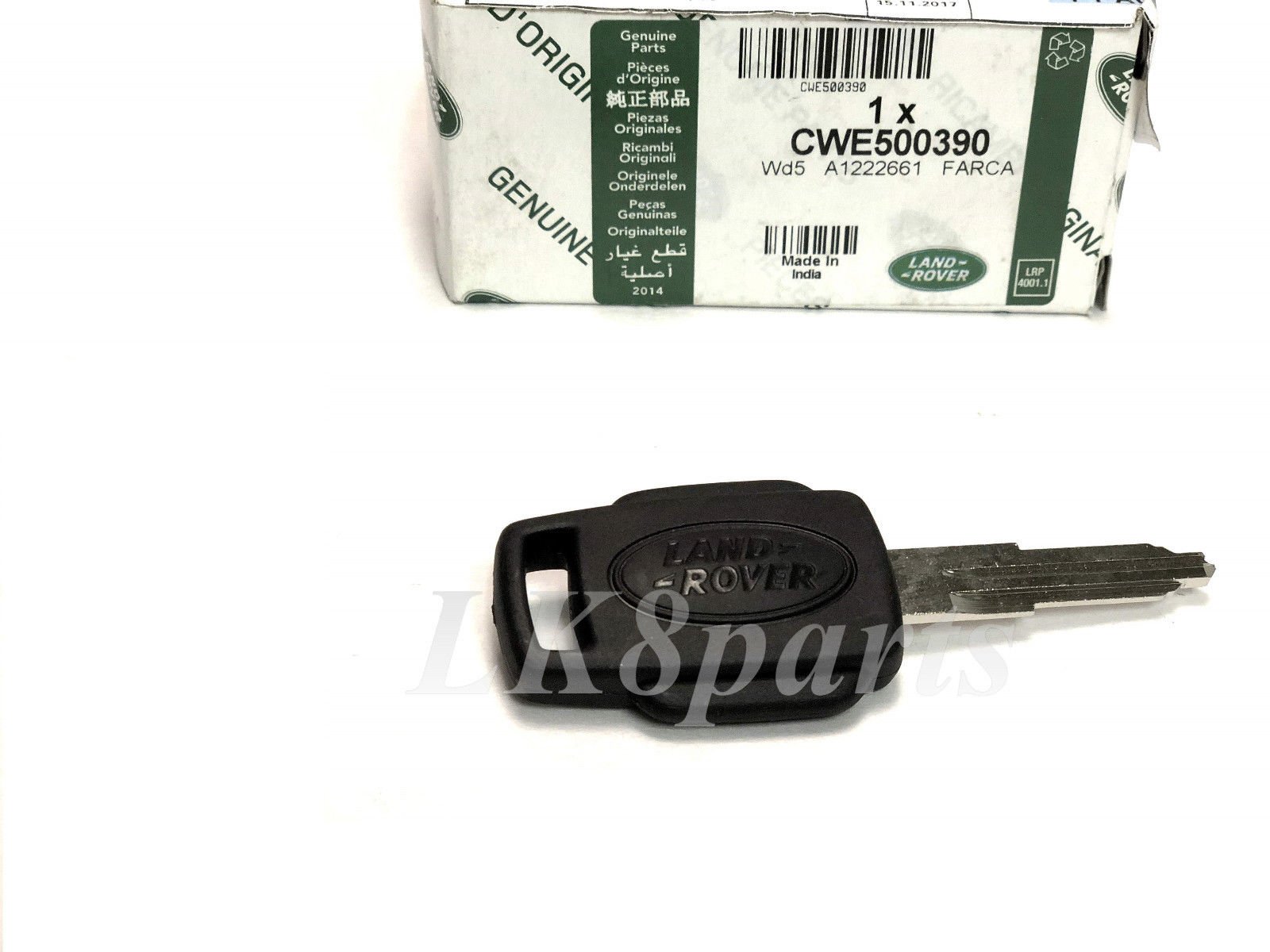 Genuine Defender 90 & Defender 110 Uncut Key Blank CWE500390 - Perfect for Land Rover Key Replacement & Duplication | Home, Office & Vehicle Security Solution