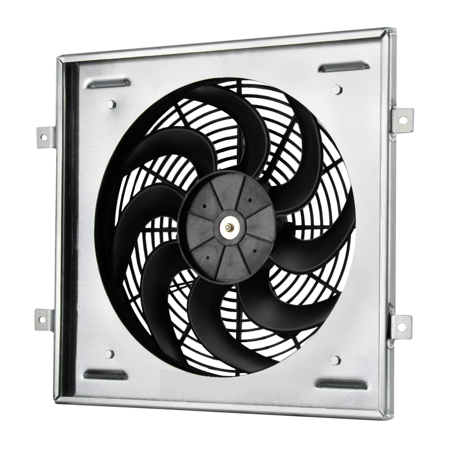 251 Aluminum Radiator Shroud Fan Relay for 1960-1966 Ford Mustang, Falcon, Ranchero, Econoline & Mercury Comet - Compatible with 2.4L-7.0L L6/V8 Engines - Perfect for Cooling System Upgrades & Classic Car Restoration
