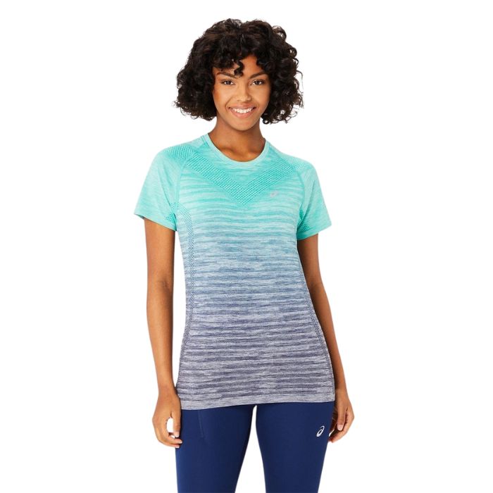 ASICS Seamless Women's Running T-Shirt - Lightweight Moisture-Wicking Workout Top for Gym, Yoga & Outdoor Activities