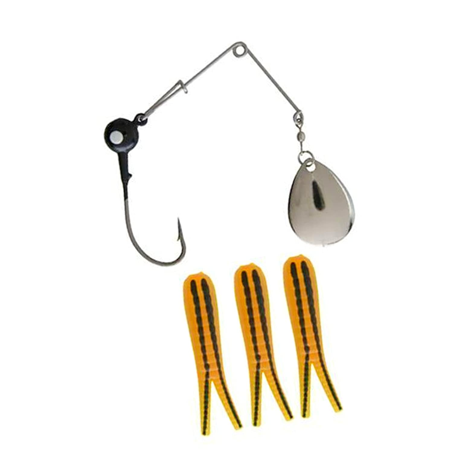 KolotovichTool EC-0039OOP Fishing Floats & Bobbers - New Beetle Spin Value Pack in Black, Chartreuse & Orange - Premium Fishing Lure Bait for Bass, Trout & Panfish - Perfect for Freshwater & Saltwater Fishing