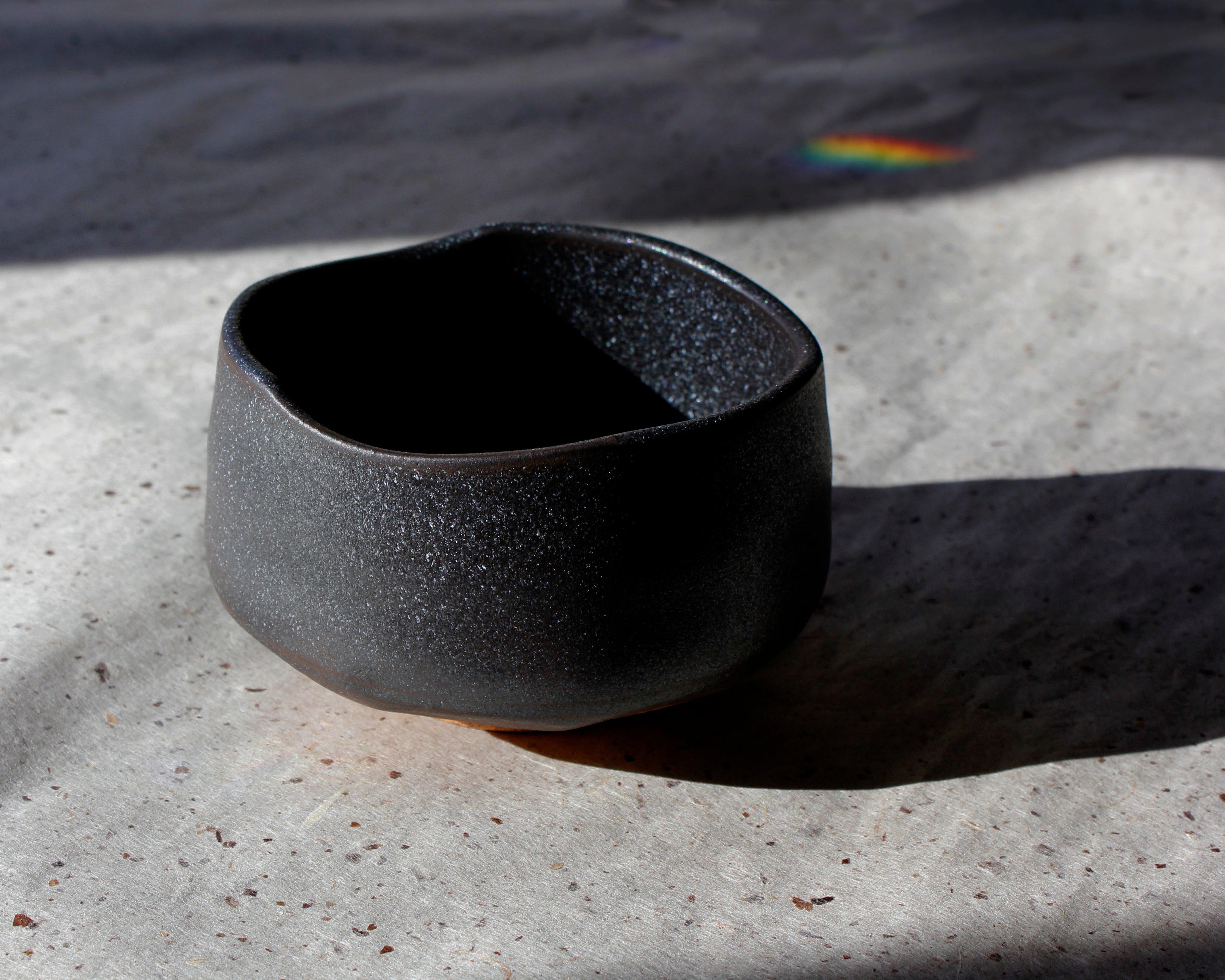 Premium Black Chawan Matcha Bowl - Handcrafted Ceramic Tea Bowl for Japanese Tea Ceremony, Matcha Drinking & Zen Meditation - Perfect Gift for Tea Lovers