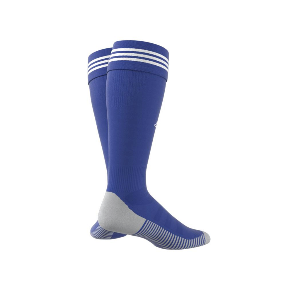 Adidas Adi 18 Sock - Blue/White Athletic Socks for Running, Training & Sports - Comfortable Breathable Performance Socks for Men & Women
