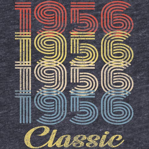 Vintage 1956 Retro 69th Birthday T-Shirt for Men - Classic Funny 69th Birthday Gift Idea - Perfect for Dad, Grandpa & Husband's Milestone Celebration
