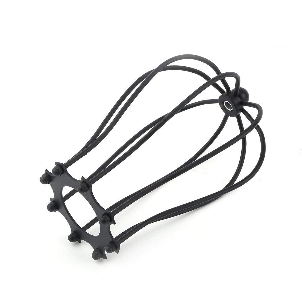 Vintage Industrial Metal Wire Cage Lamp Cover - Antique Pendant Chandelier Shade for Ceiling Hanging, Cafe & Bar Lighting Decor | Perfect for Restaurant, Loft and Home Decor