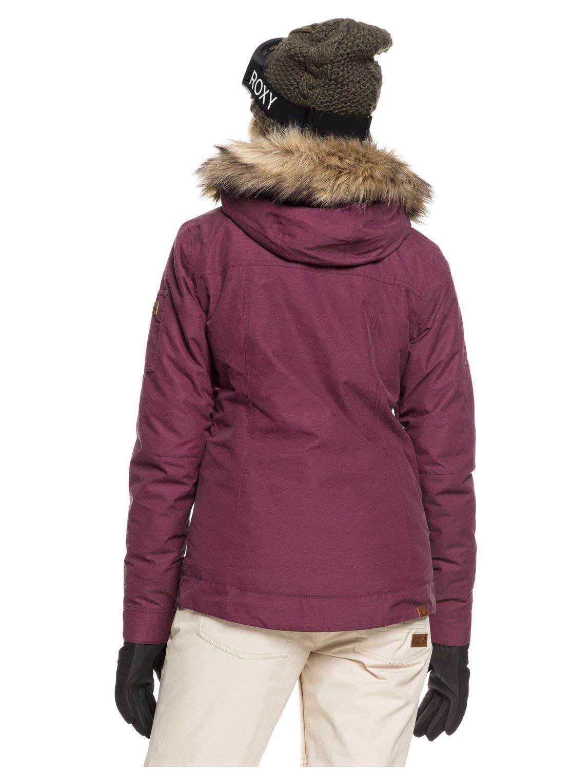 Roxy Women's Meade Jacket - Waterproof Windbreaker for Hiking, Running & Outdoor Activities | Lightweight & Stylish Winter Coat