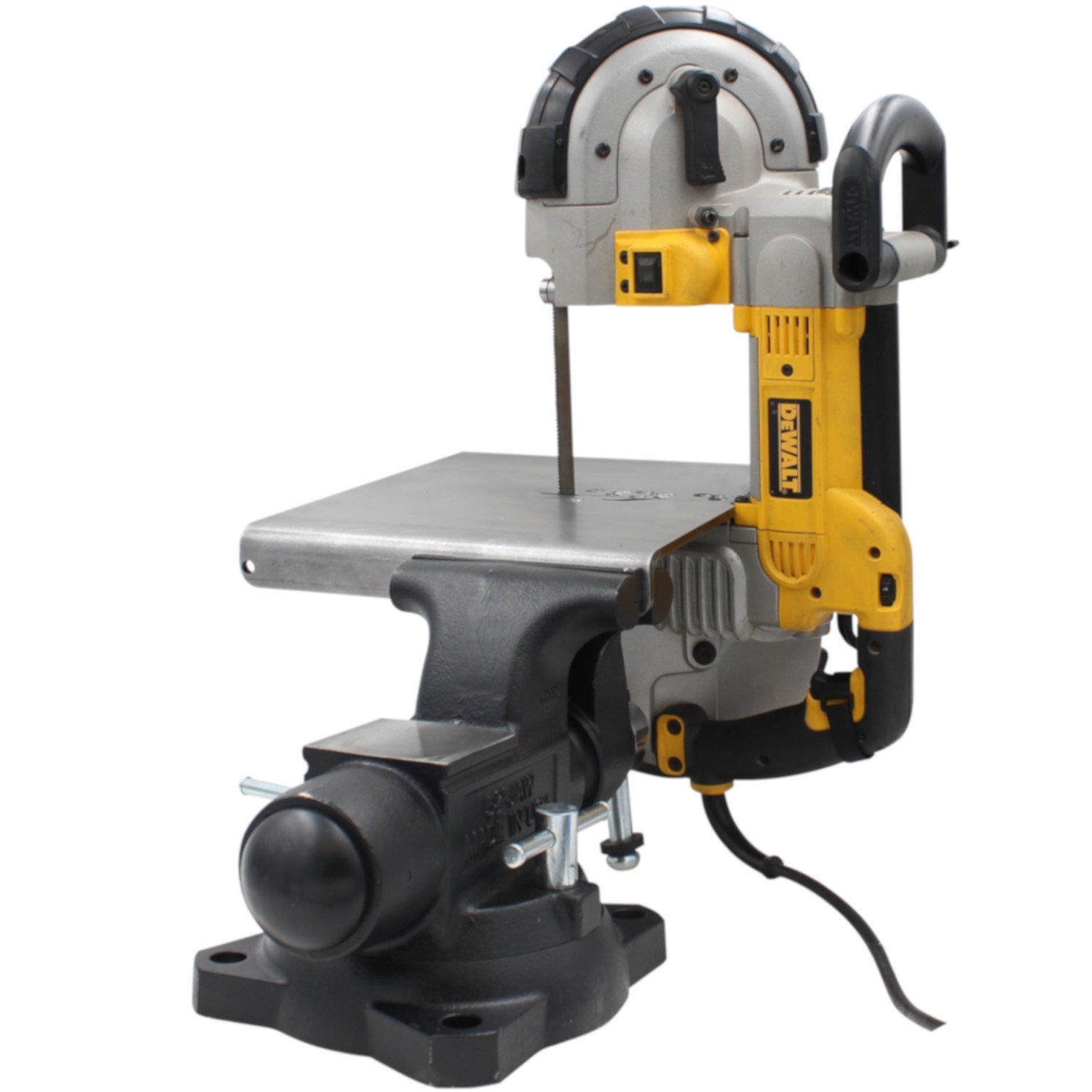 SWAG Off Road V1.0 Portable Band Saw Stand with Foot Switch - Heavy Duty Metal Cutting Workstation for DIY Projects & Metal Fabrication | Perfect for Workshops, Construction Sites & Home Garages