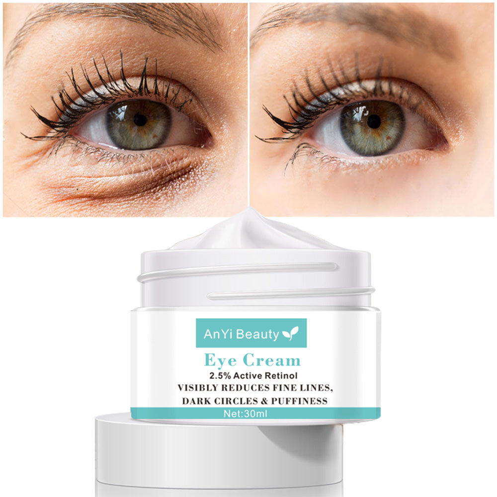 30ml Anti-Aging Eye Cream for Women - Dark Circle & Wrinkle Treatment - Hydrating Under Eye Cream for Night & Day Use - Perfect for Daily Skincare Routine
