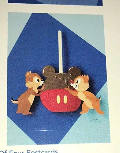 Disney WonderGround Snacks with Chip and Dale Postcard - Fun Treats for Disney Fans, Collectible Souvenirs for Theme Park Lovers | Perfect for Disney Parties, Gifts & Snack Time