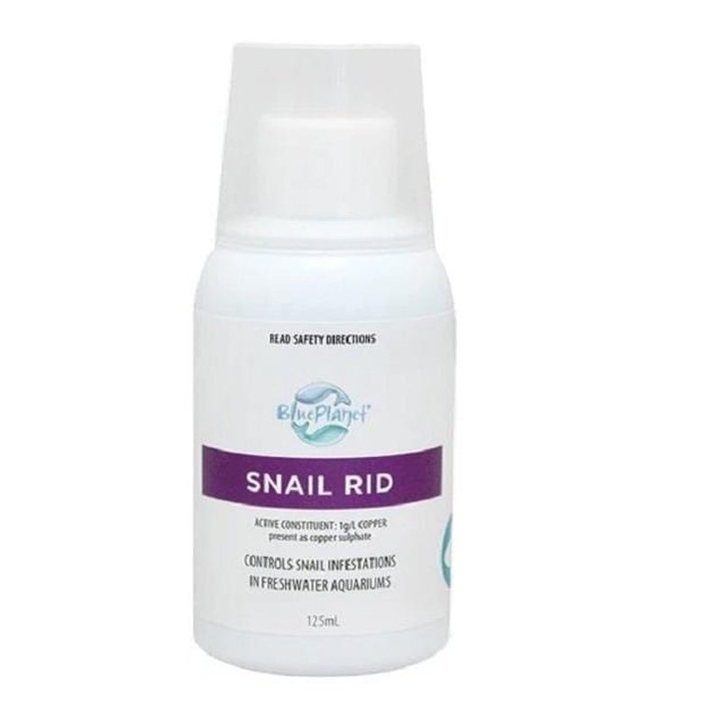 Blue Planet Snail Rid 125ml - Copper Sulfate Aquatic Snail Killer for Ponds, Aquariums & Water Gardens | Safe & Effective Snail Control Solution