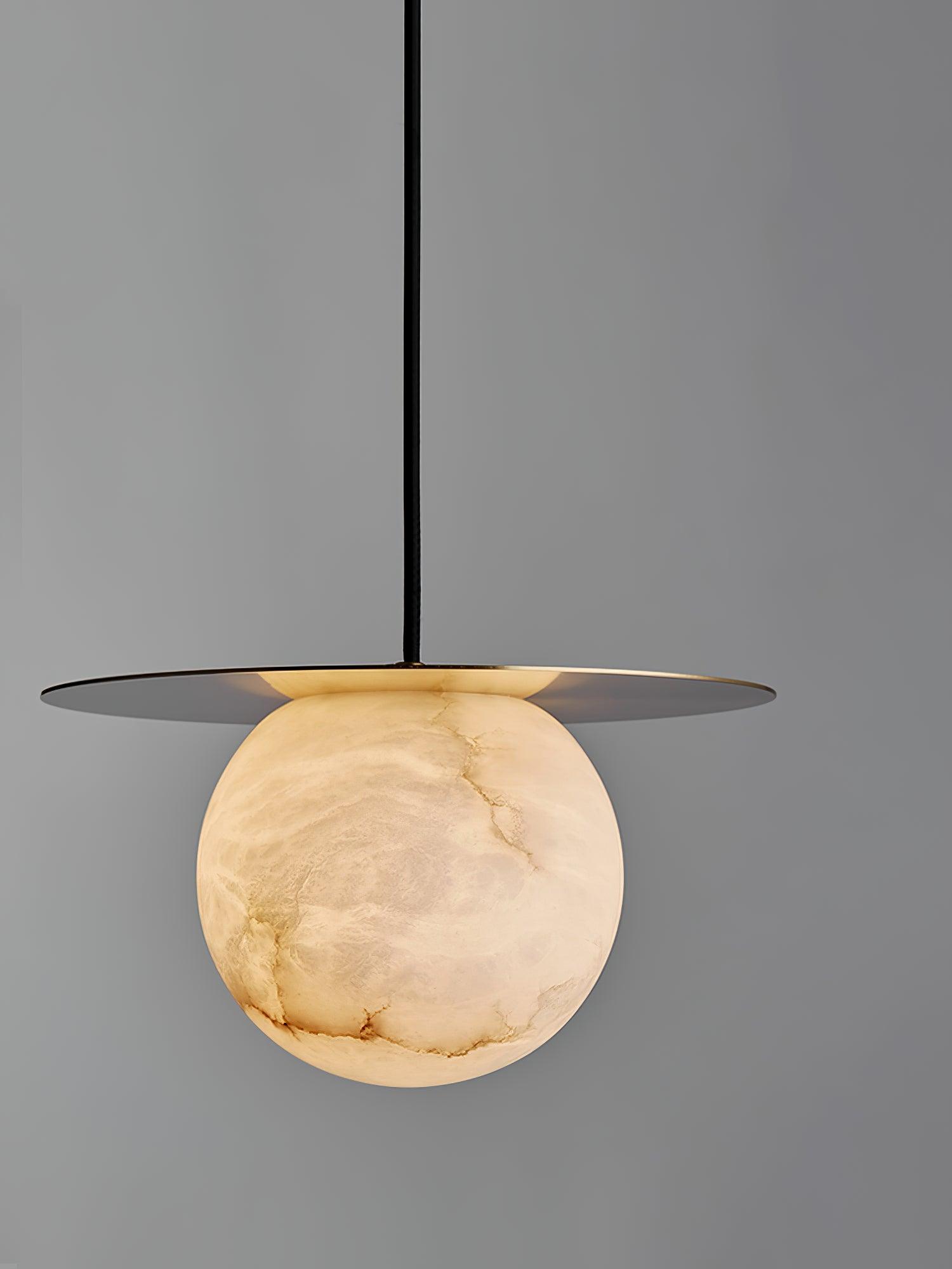 Modern Borra Pendant Light - Elegant Hanging Chandelier for Dining Room, Kitchen Island & Bedroom Decor - Adjustable LED Ceiling Lighting Fixture