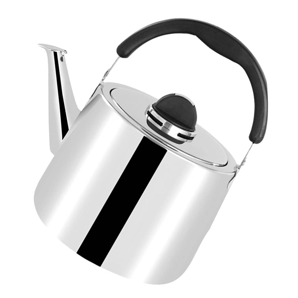 Premium Stainless Steel Whistling Tea Kettle for Gas Stove - Thickened Universal Water Boiling Pot for Home & Kitchen - Perfect for Making Tea, Coffee, and Hot Beverages