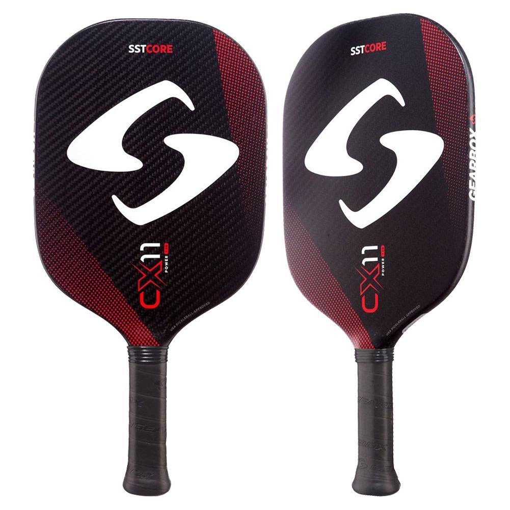 CX11Q Power 7.8oz Pickleball Paddle - Lightweight Carbon Fiber Racket for Tennis & Pickleball - Perfect for Outdoor & Indoor Court Games (Red)