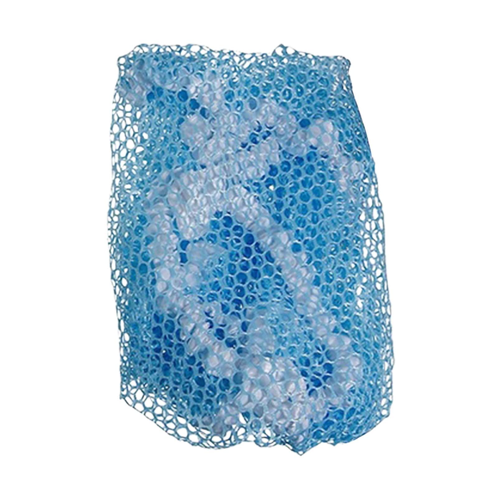 **Muised Mesh Toy Storage Hammock with Suction Cups - Learning & Education Toys for Toddlers 1-5, Spanish Learning Toys for Kids - Perfect for Bedroom, Nursery, or Playroom Organization**