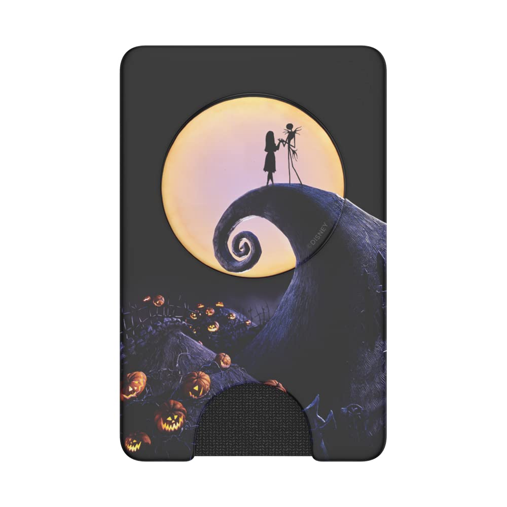 Disney PopWallet - Nightmare Before Christmas Phone Wallet with Expandable Grip & Card Holder | Secure Phone Stand for Selfies, Videos & Hands-Free Use | Perfect for Travel, Commuting & Everyday Carry