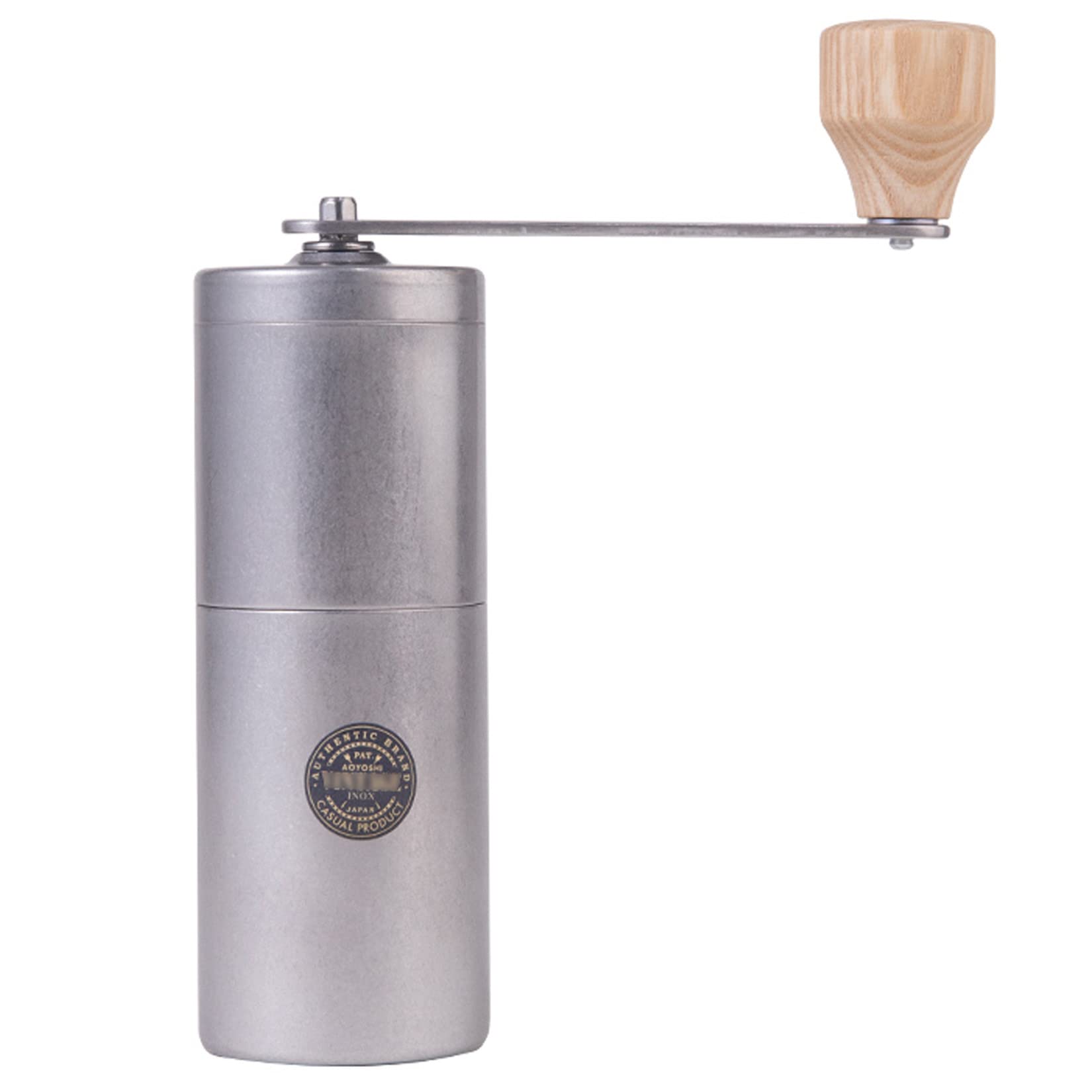 Premium Stainless Steel Manual Coffee Grinder - Adjustable Coarseness for Turkish, Espresso, Filter, French Press & Cold Brew Coffee - Perfect for Home, Camping, Travel & Outdoor Adventures