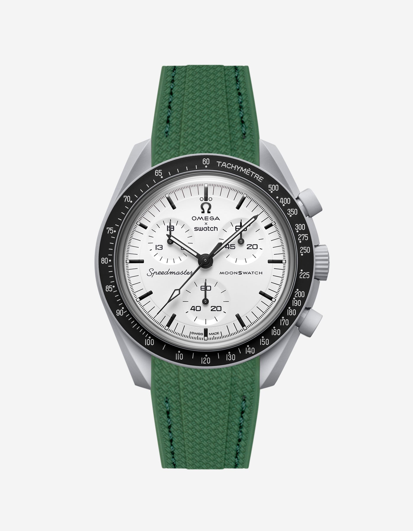 Premium Rubber Watch Band for Omega x Swatch MoonSwatch 1965 - Durable Replacement Strap for MoonSwatch Collection | Perfect for Sports, Swimming & Everyday Wear
