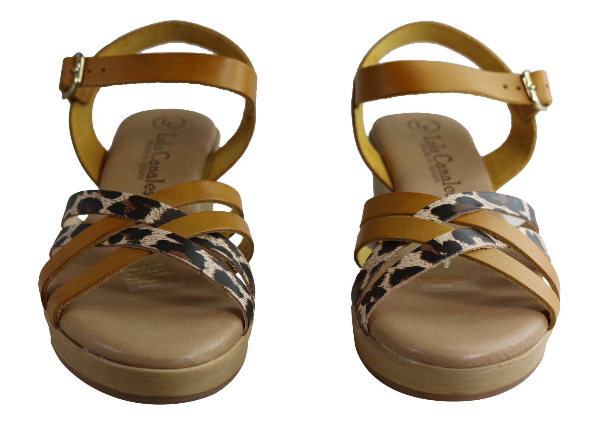Lola Canales Women's Comfortable Leather Sandals - Handmade in Spain - Perfect for Summer, Beach & Casual Outings