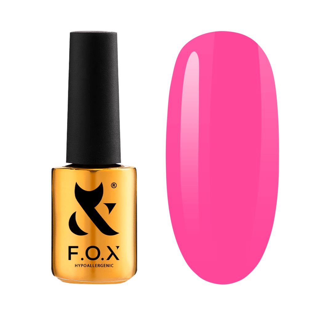 F.O.X Spectrum 144 Neon Nail Polish - 7ml Bottle for Professional Salon & DIY Manicure at Home