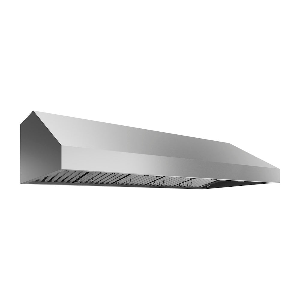 ZLINE 72-Inch Stainless Steel Under Cabinet Outdoor Grill Hood - Commercial Grade Range Hood for Kitchen, Patio, Backyard BBQ (Model GOU1 72) | Perfect for Outdoor Cooking, Entertaining & Smoke Ventilation