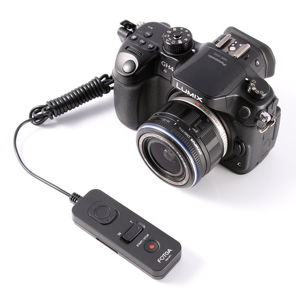 RM-VP1 Wireless Camera Remote Control Shutter Release for Panasonic GH3 GH4 GH5 GH5s GH6 - Perfect for Vlogging, Time-Lapse Photography & Group Shots